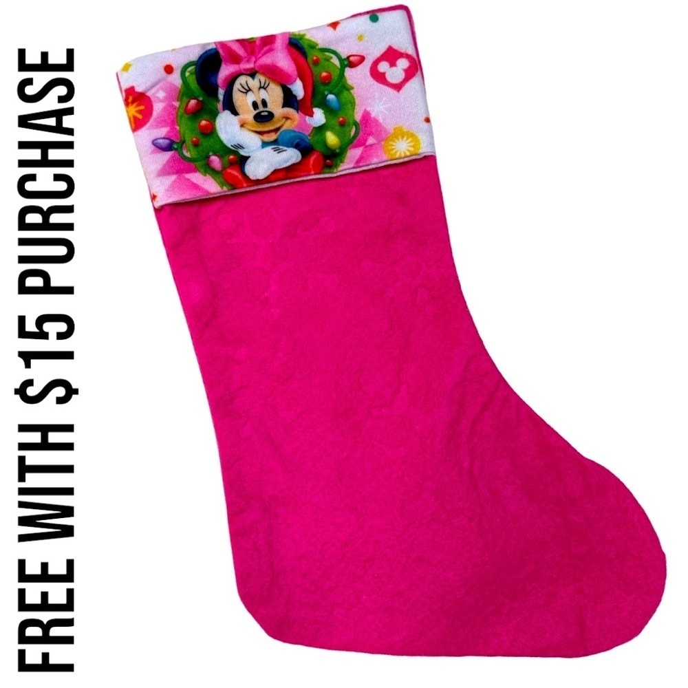 Free with Purchase of $15 or More - Minnie Mouse Stocking